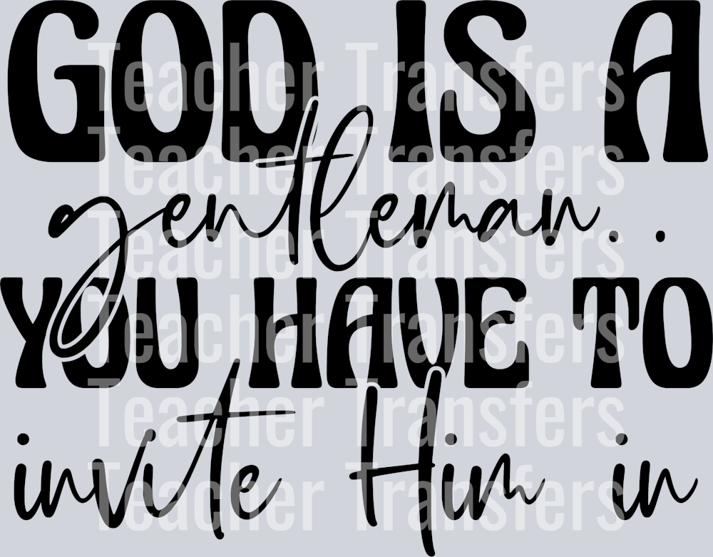 GodisaGentleman