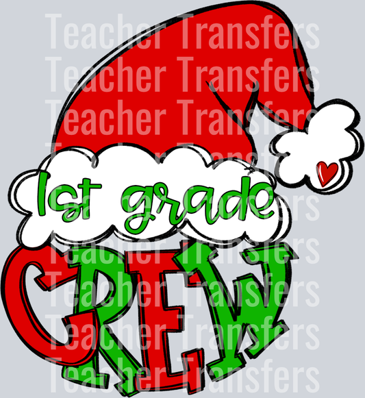 Santa Crew 1st Grade