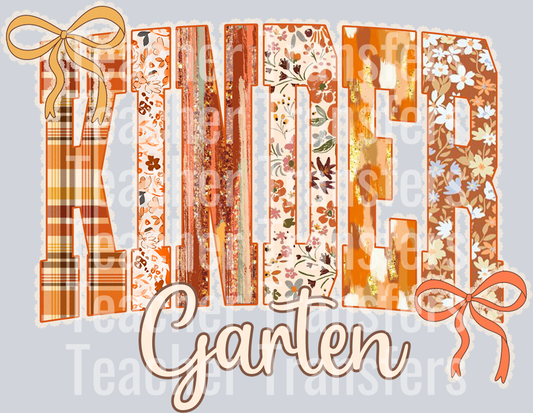 KINDER GARTEN