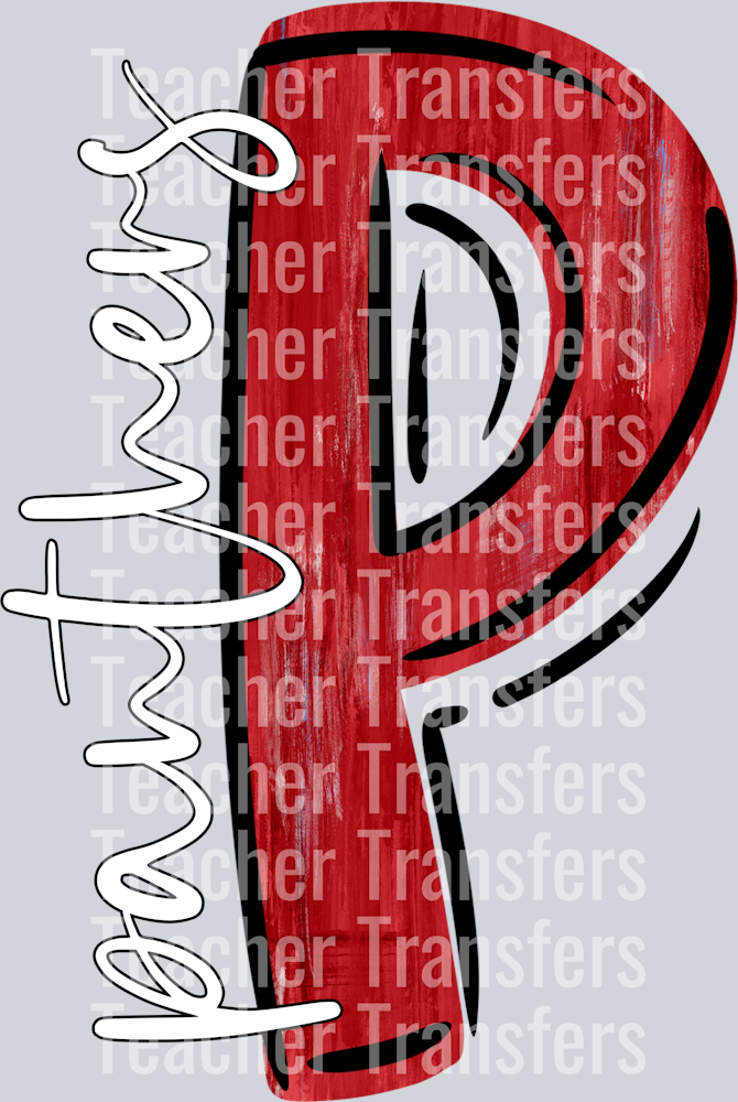 Panthers Red and Black