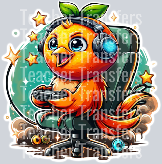 Orange bird