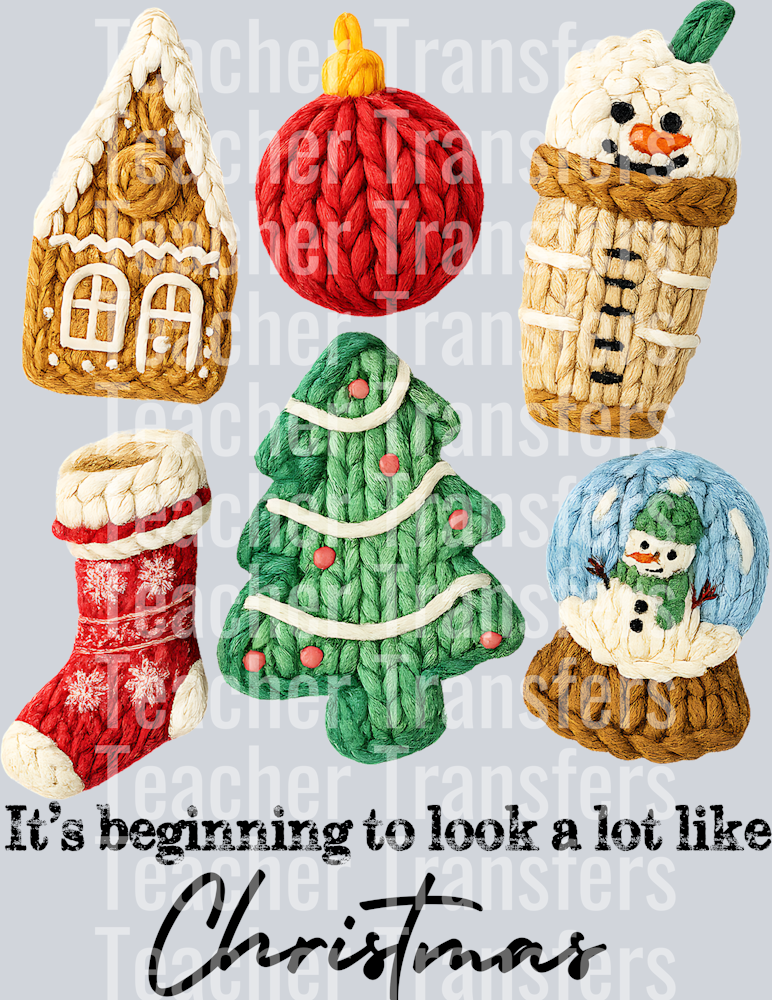 IT_S BEGINNING TO LOOK ALOT LIKE CHRISTMAS