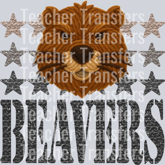 YARN MASCOTS BEAVERS