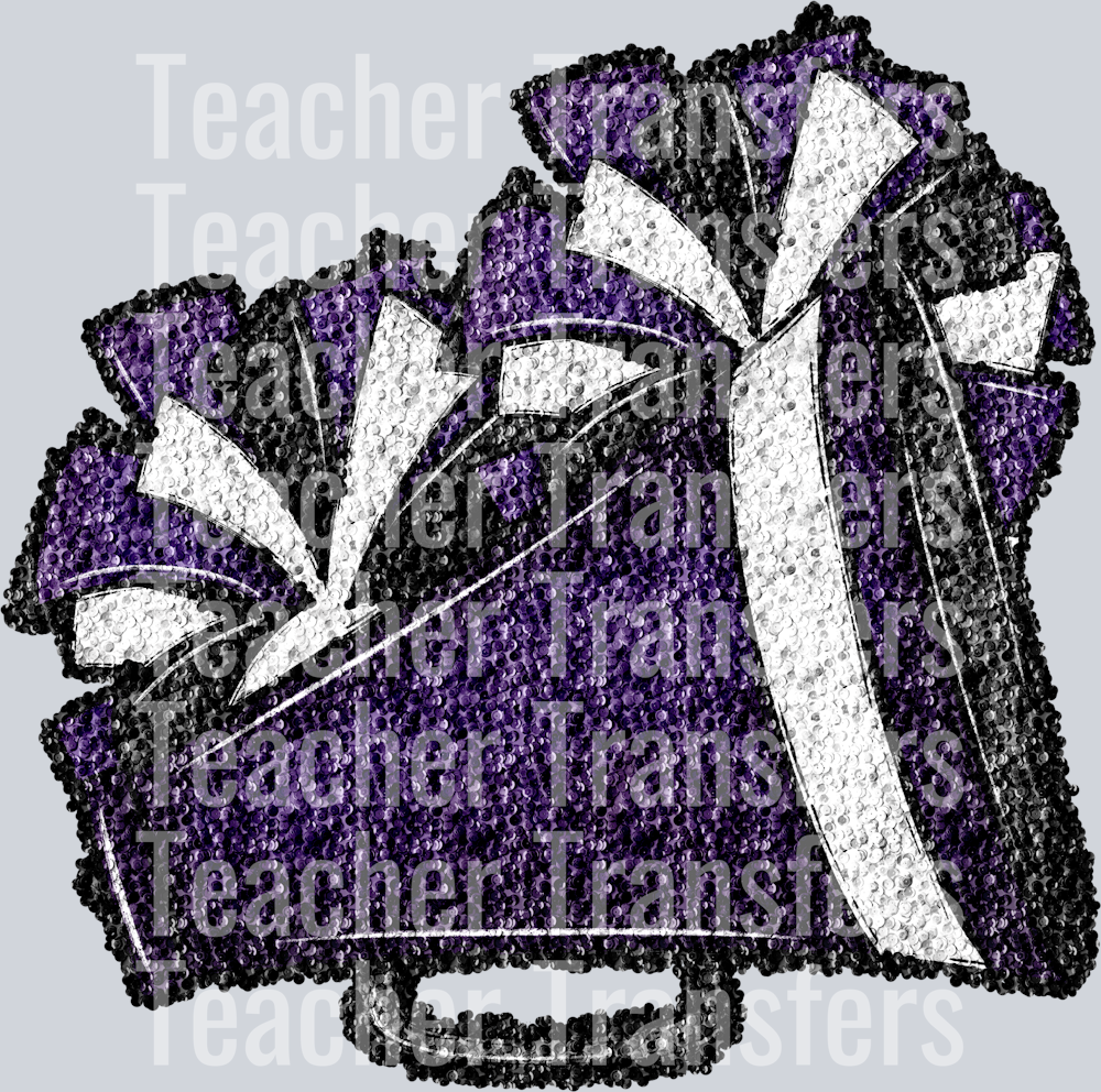 Sequin Cheer Purple