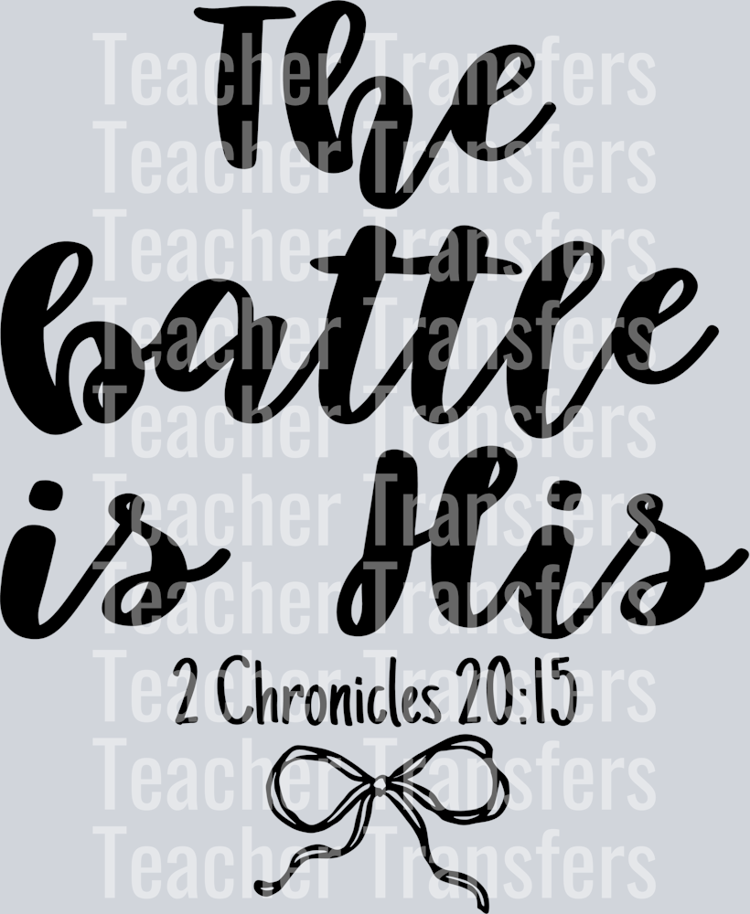 The battle is his hwds