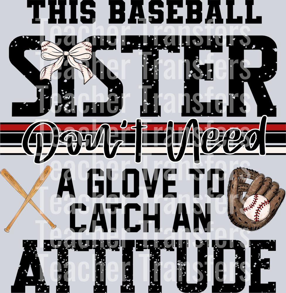 This Baseball Sister Don’t Need A Glove  2
