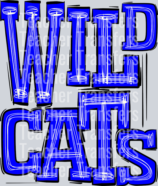 Wildcats blue