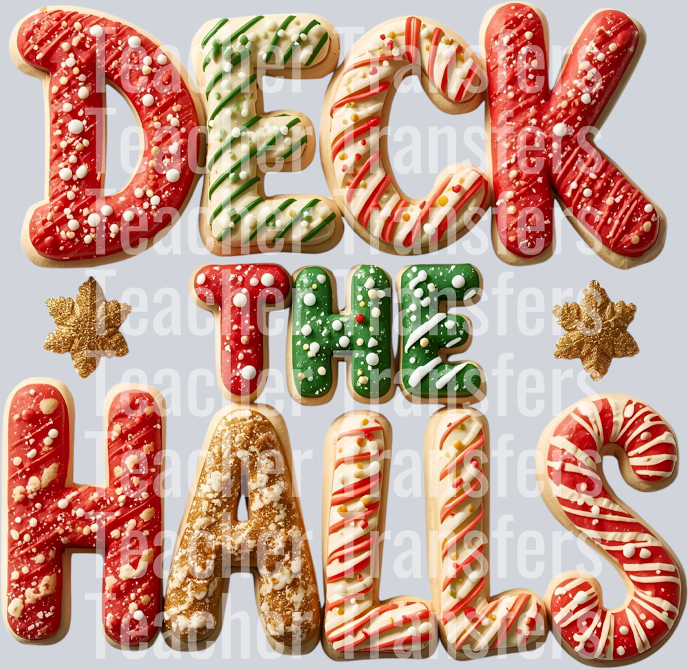DECK THE HALLS FAUX COOKIE