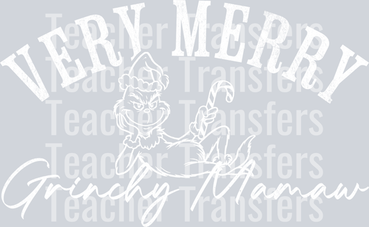 Very merry Grinchy Mamaw