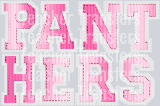 THE PREPSTER P PANTHERS PINK V2