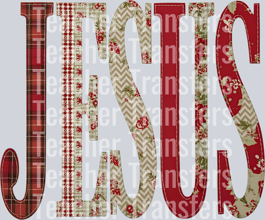 JESUS PATCH CHRISTMAS