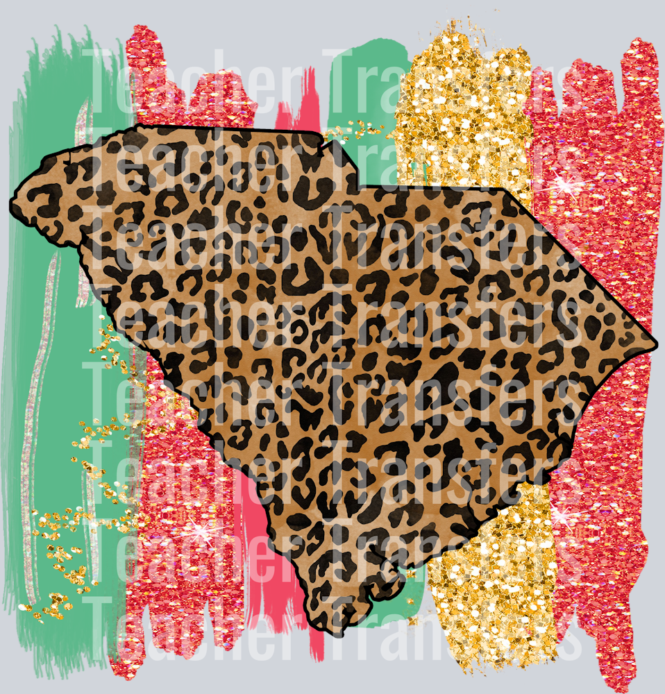 brush stroke SOUTH CAROLINA