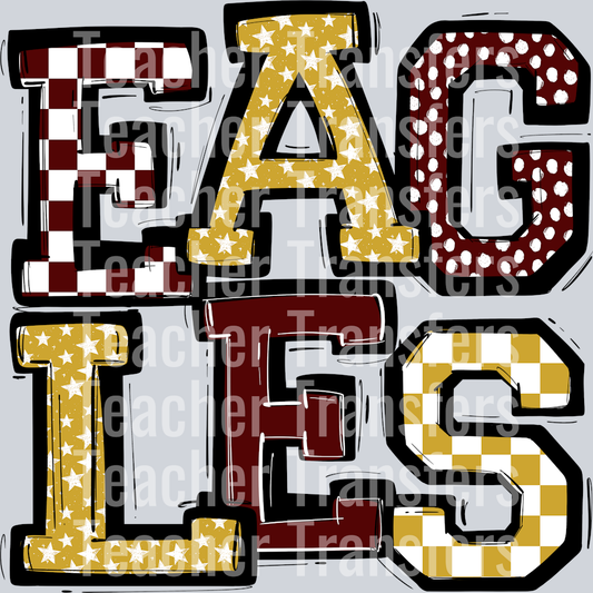 EAGLES MAROON VEGAS