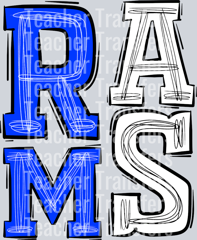 RAMS-ROYAL BLUE-WHITE