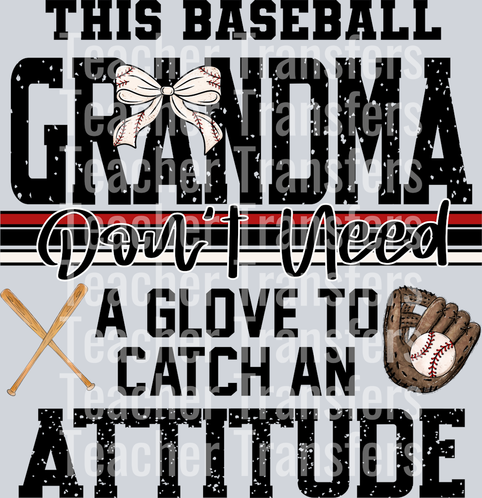 This baseball grandma Don’t Need A Glove  2