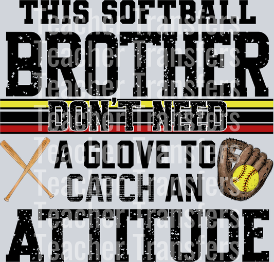 This Softball Brother Don’t Need A Glove