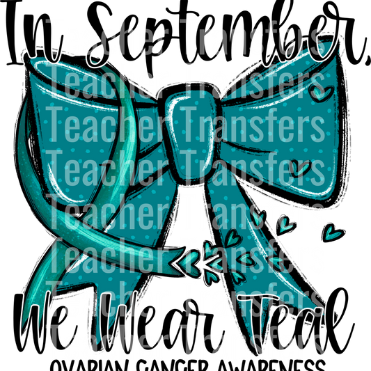 InSeptemberWeWearTeal