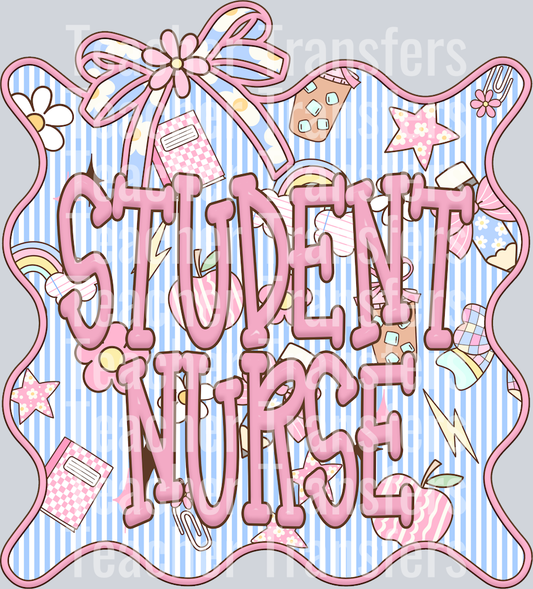 SEERSUCKER GRADE FRAME Student Nurse