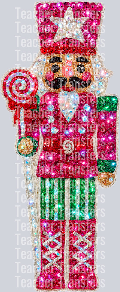 PINK NUTCRACKER SEQUINS