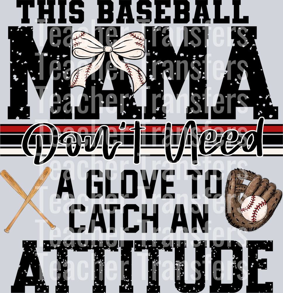 This baseball mama don’t need a glove