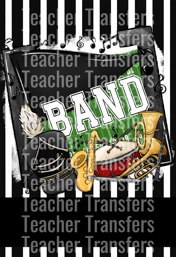 Band Flags Black