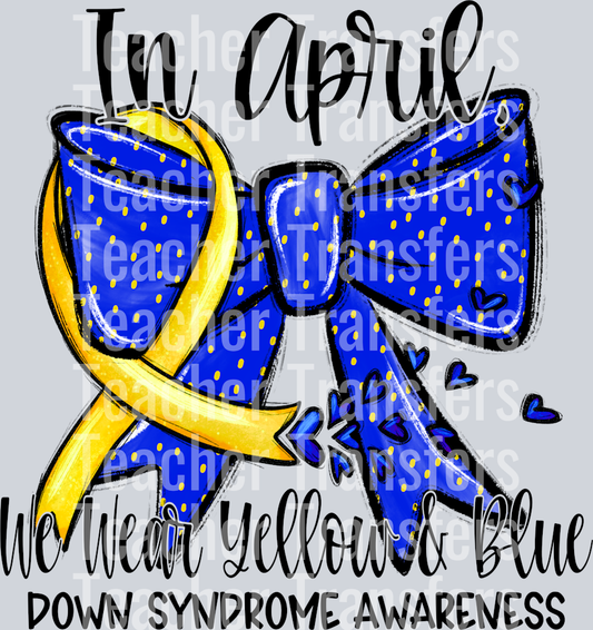 DownSyndromeAwarenessApril