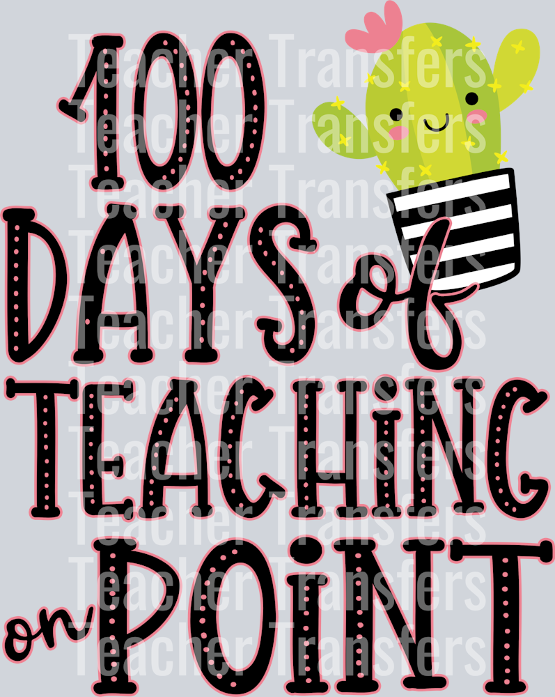 100 Days of Teaching on Point Simple