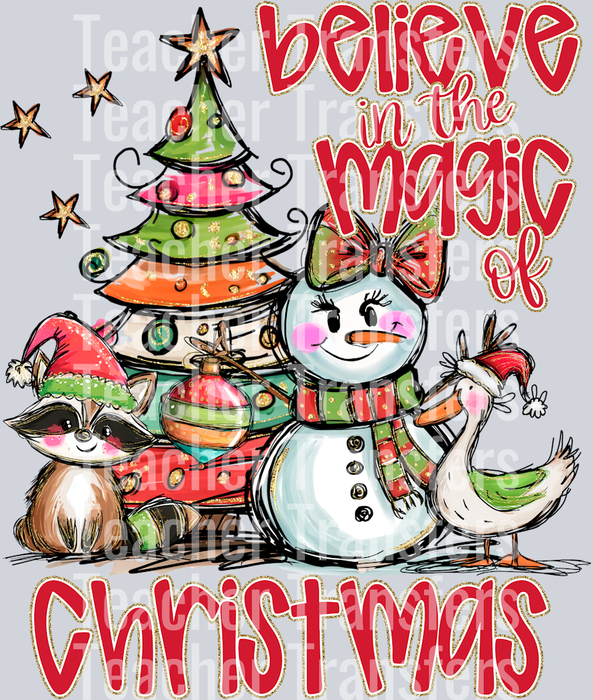 BELIEVE IN THE MAGIC OF CHRISTMAS