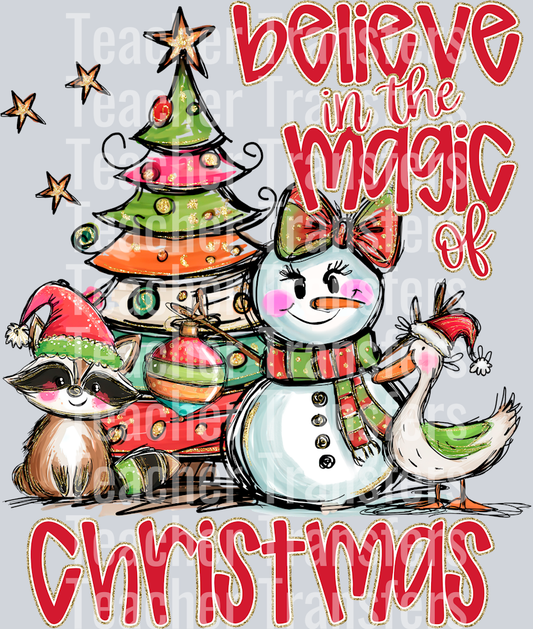 BELIEVE IN THE MAGIC OF CHRISTMAS