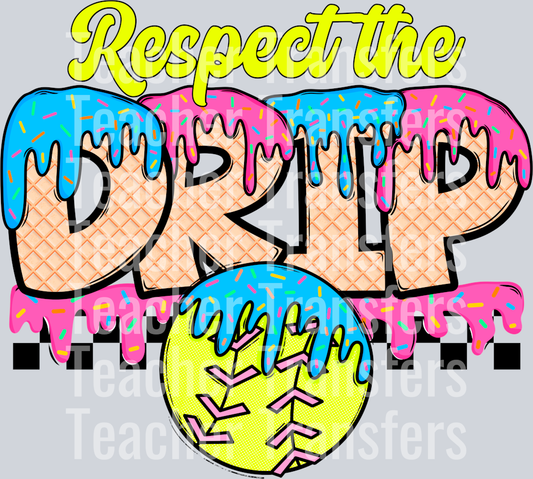 Respect_The_Drip_Softball
