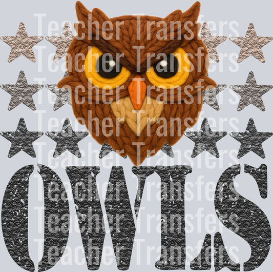 YARN MASCOTS OWLS