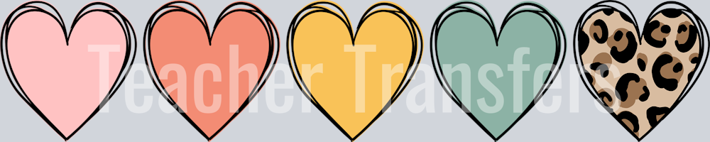 Row of Hearts