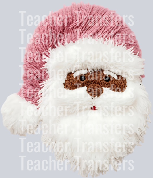 PINK YARN SANTA
