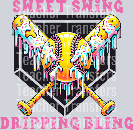 Sweet Swing Dripping Bling
