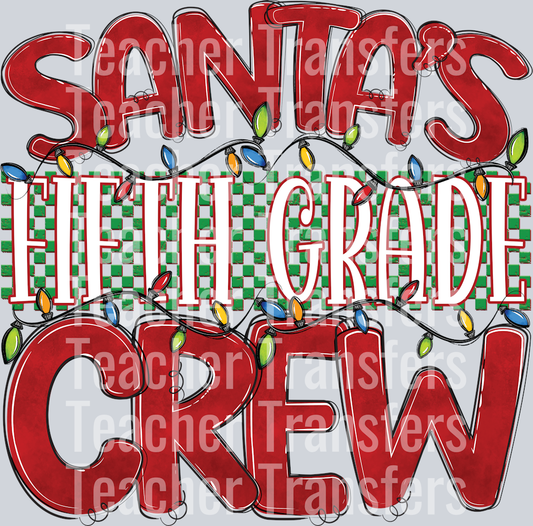 Santas Fifth Grade Crew