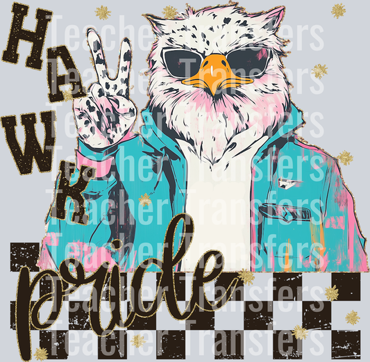GRUNGE MASCOTS HAWK