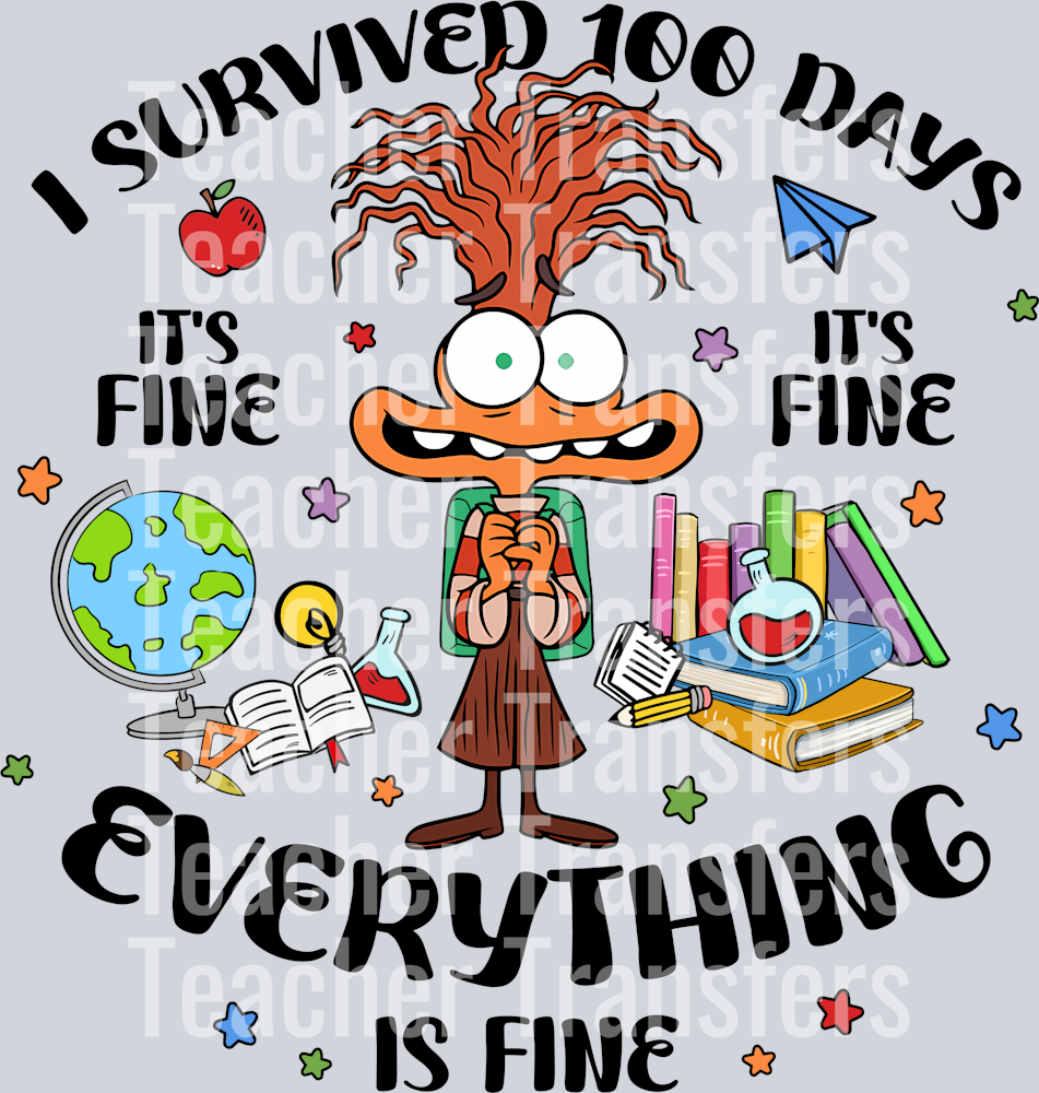 I Survived 100 Days Inside Out