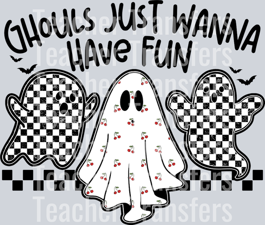 GHOULS JUST WANNA HAVE FUN