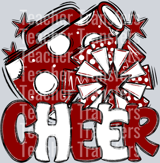 Maroon White 2