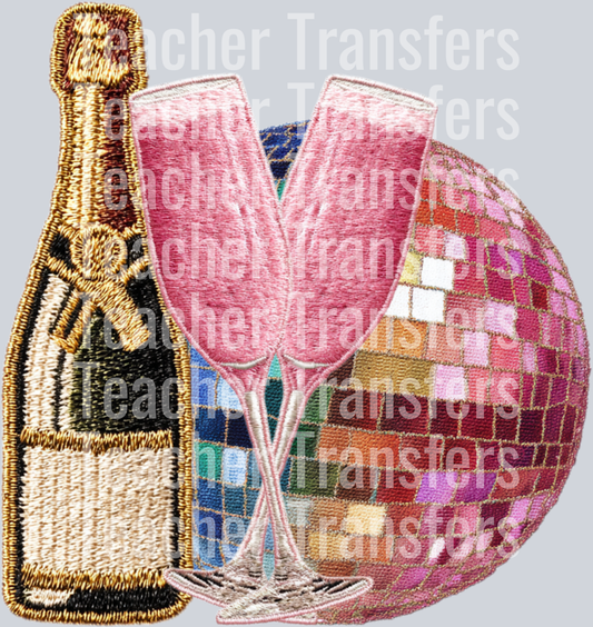 Faux Chenille New Year