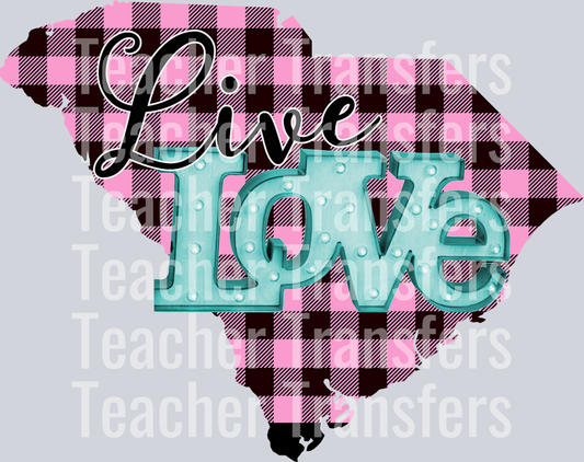 Live Love SOUTH CAROLINA