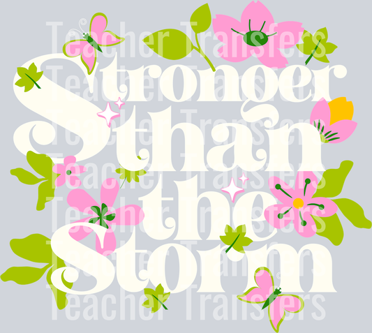 STRONGER THAN THE STORM