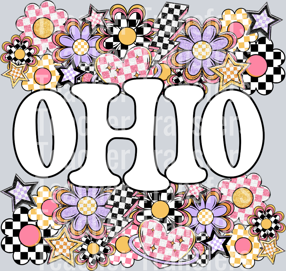 Funky Flowers States Ohio