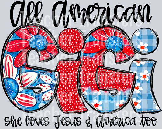 Gigi patriotic