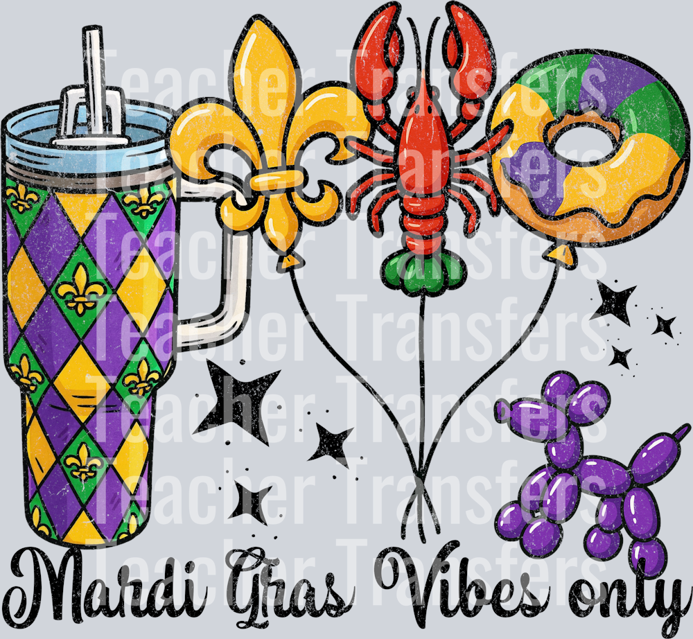 mardi gras vibes only
