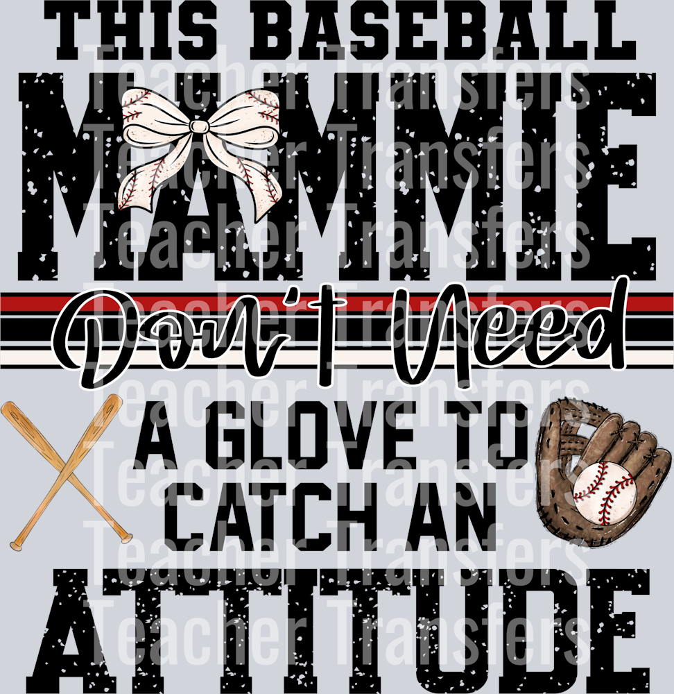 This Baseball Mammie Don’t Need A Glove