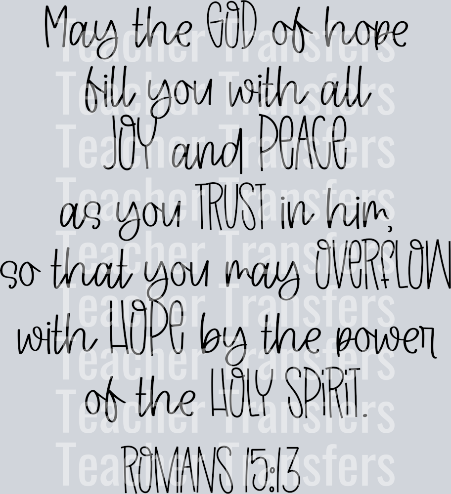 Romans 15 13