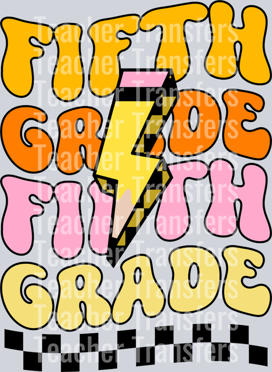 Retro Fifth Grade