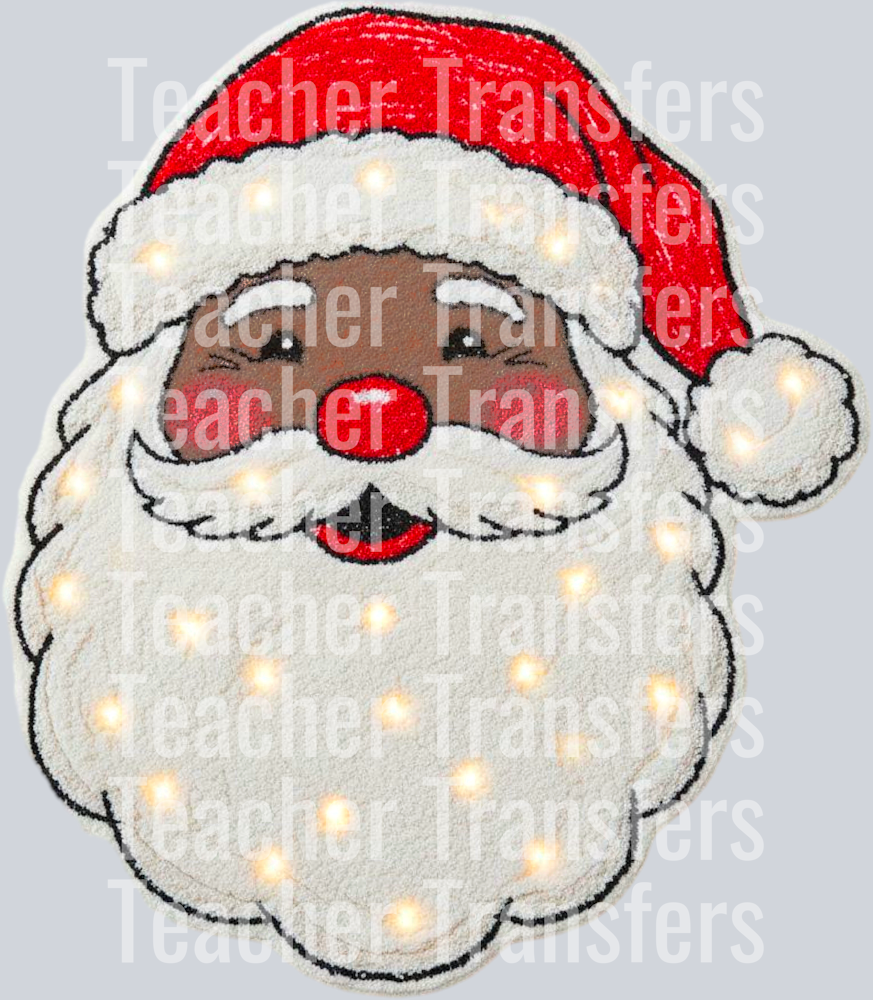 Faux light up Santa2