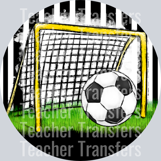 Soccer Bag Tag Ornaments BLACK